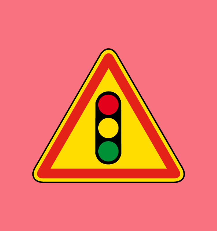 Annonce de signaux lumineux réglant la circulation - AK17