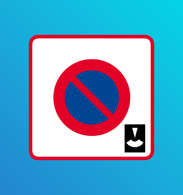 Entrée d'une zone à stationnement de durée limitée avec contrôle par disque - B6b3