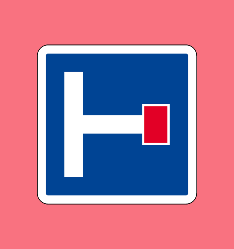 Présignalisation d'une impasse - C13b