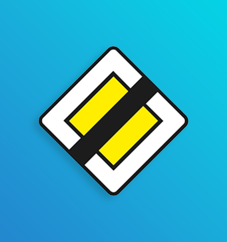 Fin du caractère prioritaire d'une route - AB7